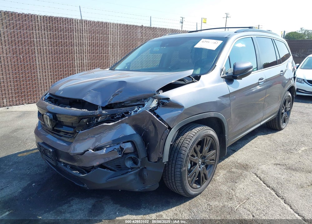 2022 HONDA PILOT VIN: 5FNYF6H2XNB096593