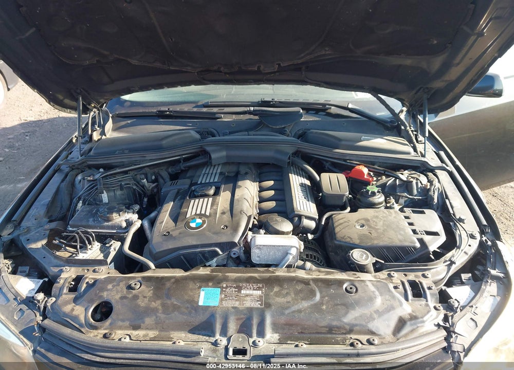 2008 BMW 5 SERIES VIN: WBANU53528CT19096