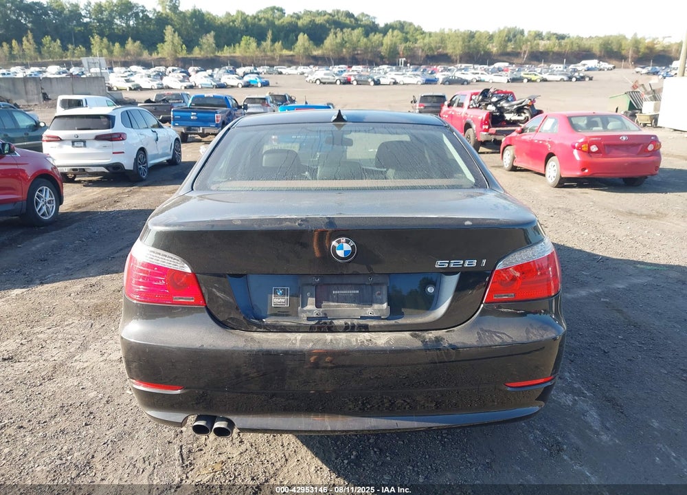 2008 BMW 5 SERIES VIN: WBANU53528CT19096
