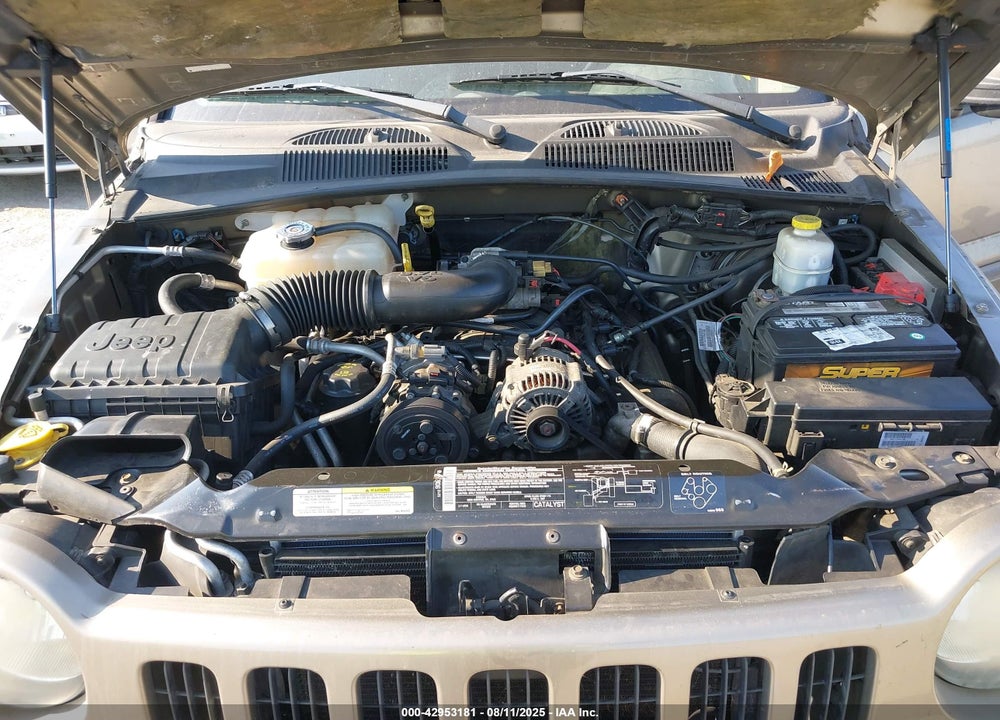 2004 JEEP LIBERTY SPORT VIN: 1J4GL48K54W313223