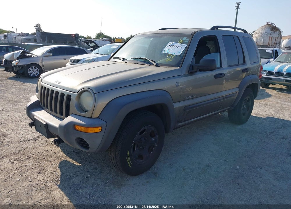 2004 JEEP LIBERTY SPORT VIN: 1J4GL48K54W313223