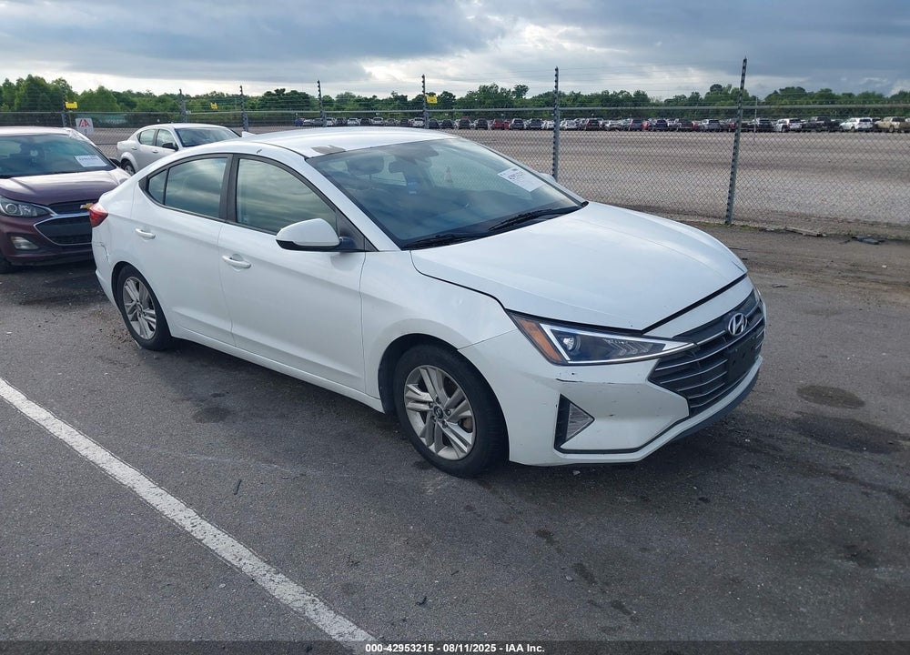2019 HYUNDAI ELANTRA SEL VIN: 5NPD84LF6KH415265