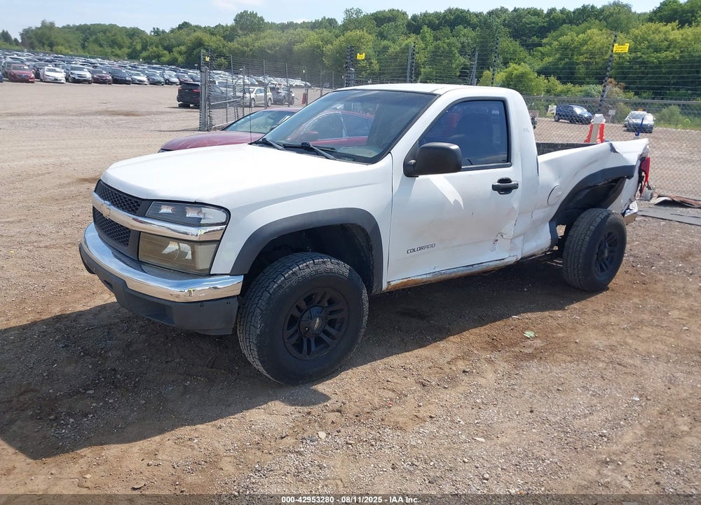 2005 CHEVROLET COLORADO VIN: 1GCDT146258246358