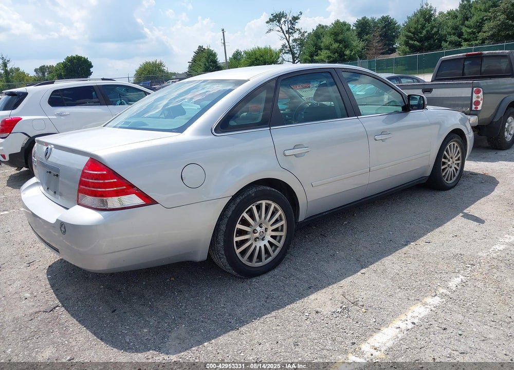 2005 MERCURY MONTEGO PREMIER VIN: 1MEFM42115G600289