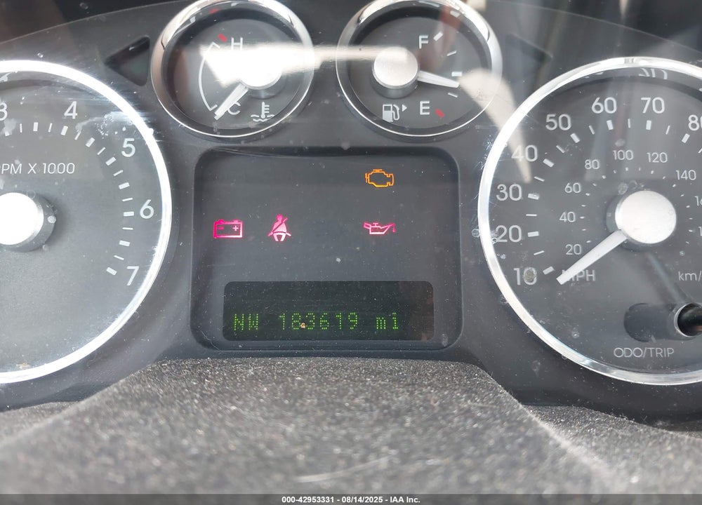 2005 MERCURY MONTEGO PREMIER VIN: 1MEFM42115G600289