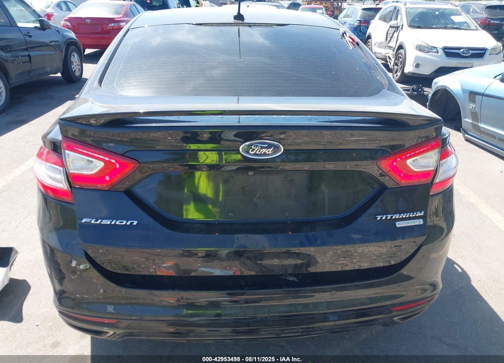 2016 FORD FUSION VIN: 3FA6P0K98GR150813