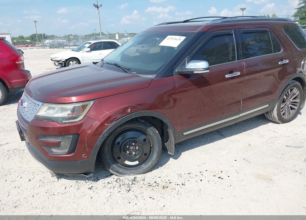 2016 FORD EXPLORER VIN: 1FM5K8HT3GGB25844