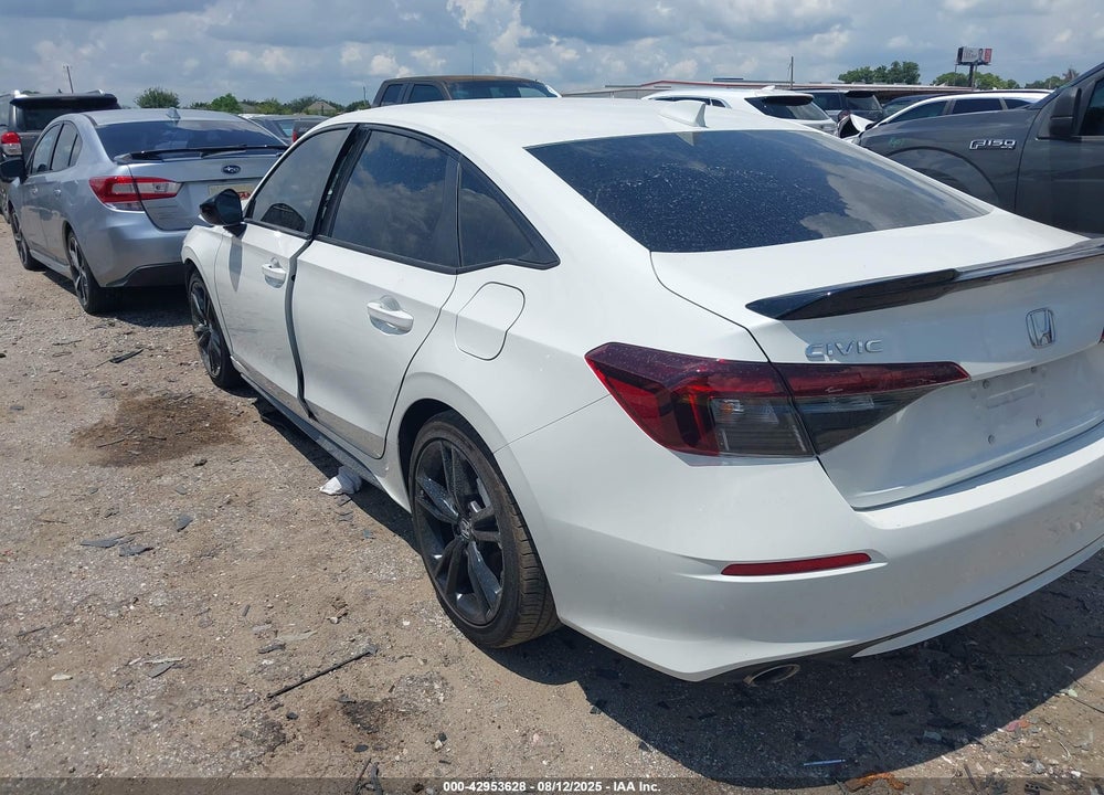 2025 HONDA CIVIC VIN: 2HGFE1E52SH473842