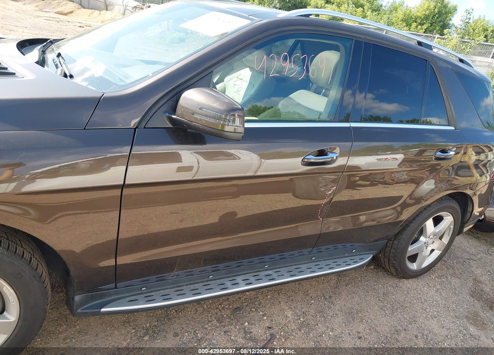 2013 MERCEDES-BENZ ML-CLASS VIN: 4JGDA7DB6DA237798
