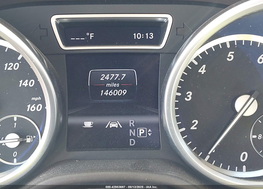 2013 MERCEDES-BENZ ML-CLASS VIN: 4JGDA7DB6DA237798