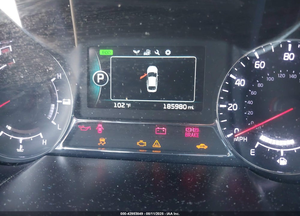 2015 KIA OPTIMA HYBRID VIN: KNAGM4AD6F5086824