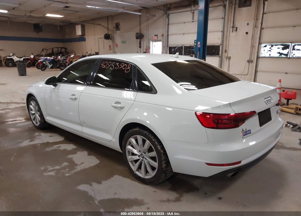2017 AUDI A4 VIN: WAUANAF44HN069968