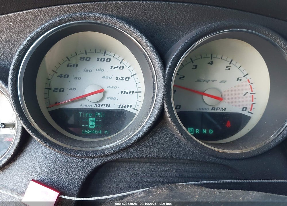 2009 DODGE CHARGER SRT8 VIN: 2B3LA73W89H617806