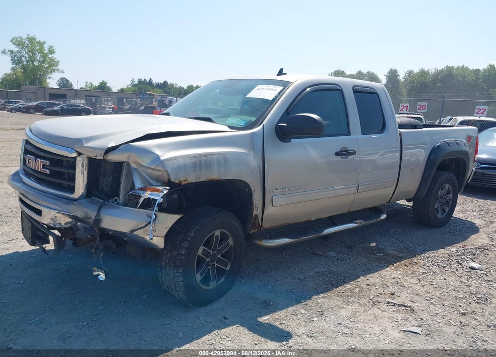 2009 GMC SIERRA 1500 VIN: 2GTEK29J591135029