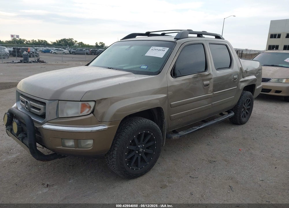 2009 HONDA RIDGELINE RTL VIN: 5FPYK16579B105212