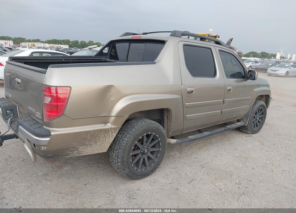 2009 HONDA RIDGELINE RTL VIN: 5FPYK16579B105212