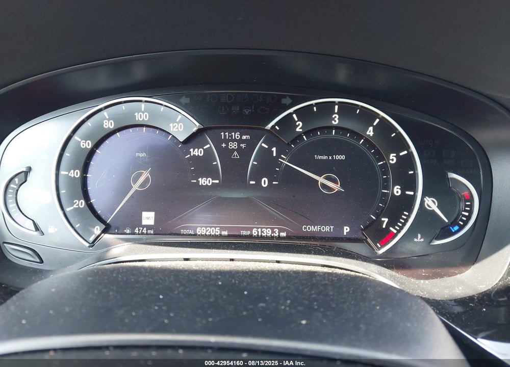 2019 BMW 5 SERIES VIN: WBAJA7C56KG910678