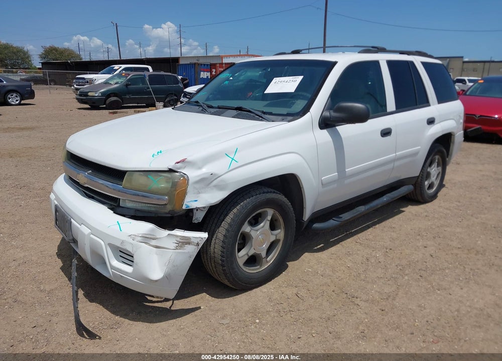 2006 CHEVROLET TRAILBLAZER LS VIN: 1GNDS13S962328696