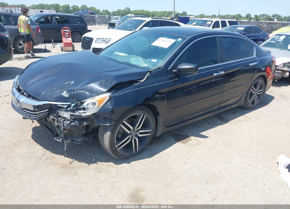 2016 HONDA ACCORD VIN: 1HGCR2F53GA061804