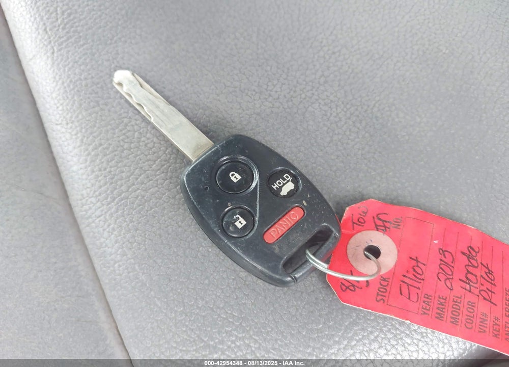 2013 HONDA PILOT TOURING VIN: 5FNYF3H94DB023441