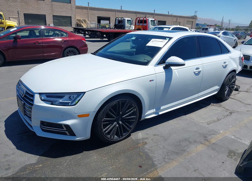 2017 AUDI A4 2.0T PREMIUM VIN: WAUENAF41HN013830