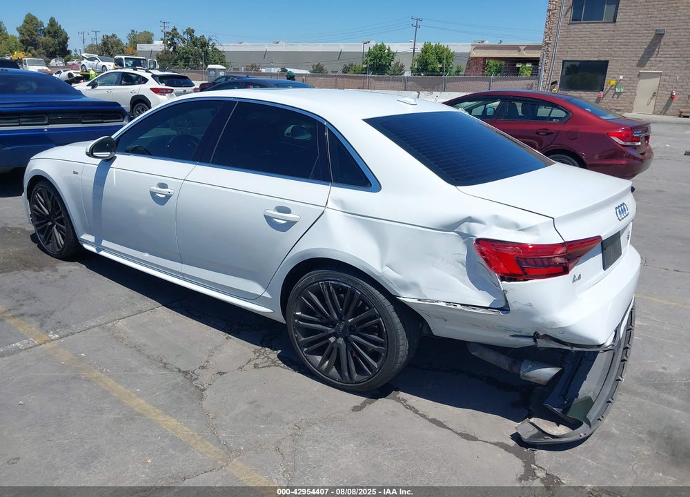 2017 AUDI A4 2.0T PREMIUM VIN: WAUENAF41HN013830