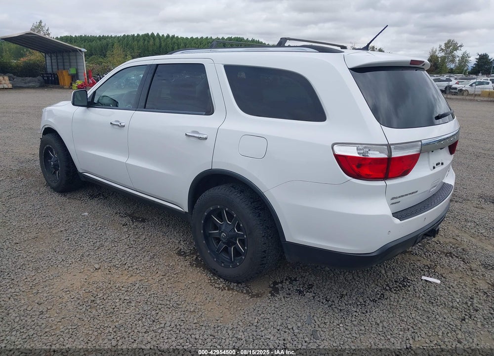 2013 DODGE DURANGO CREW VIN: 1C4RDJDGXDC674105