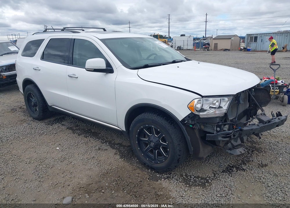 2013 DODGE DURANGO CREW VIN: 1C4RDJDGXDC674105