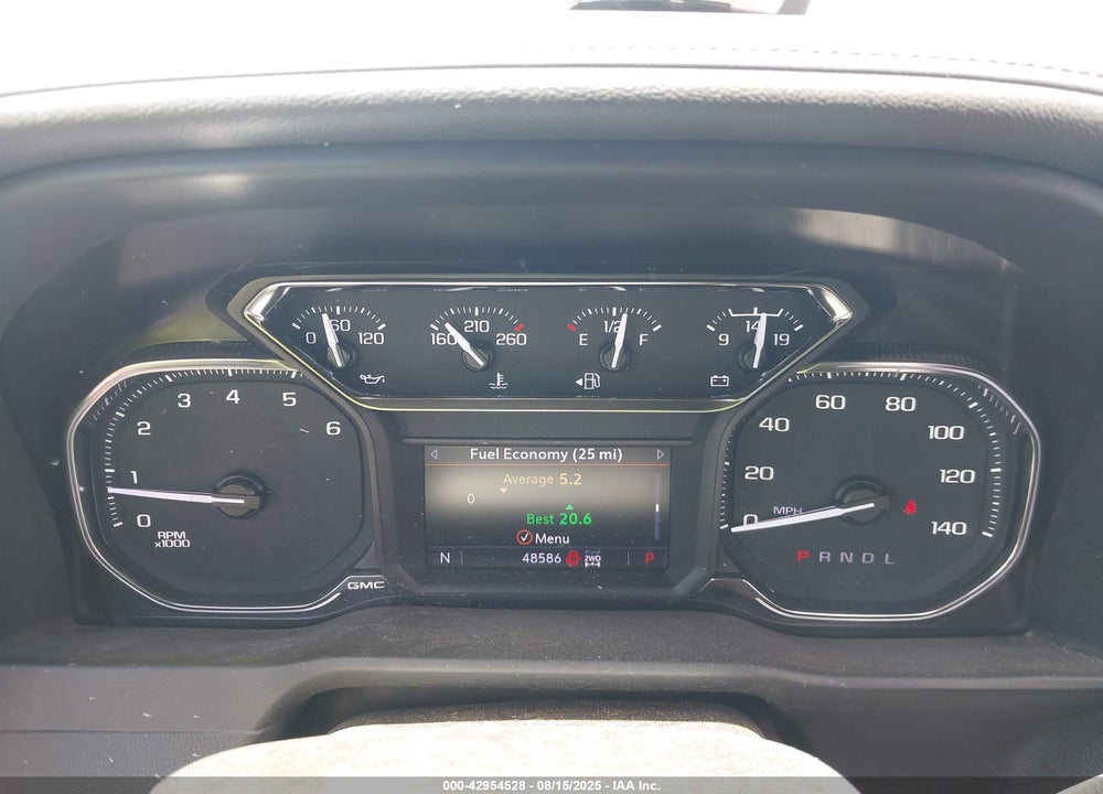 2022 GMC SIERRA 2500HD 4WD STANDARD BED AT4 VIN: 1GT49PE74NF320044