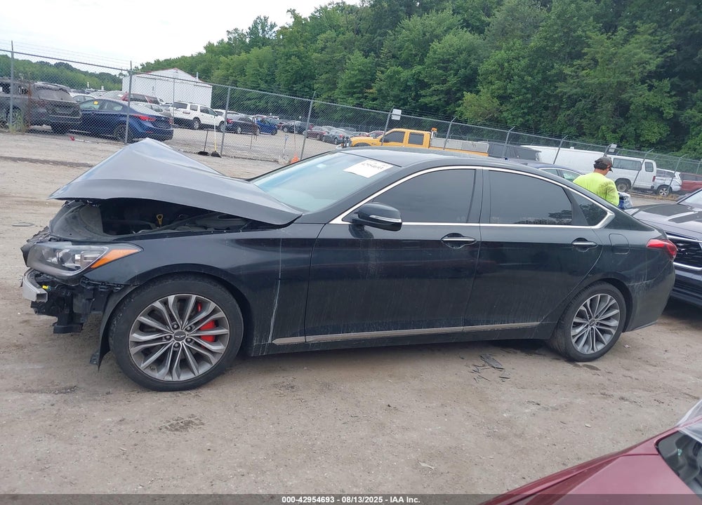 2016 HYUNDAI GENESIS VIN: KMHGN4JE4GU140861