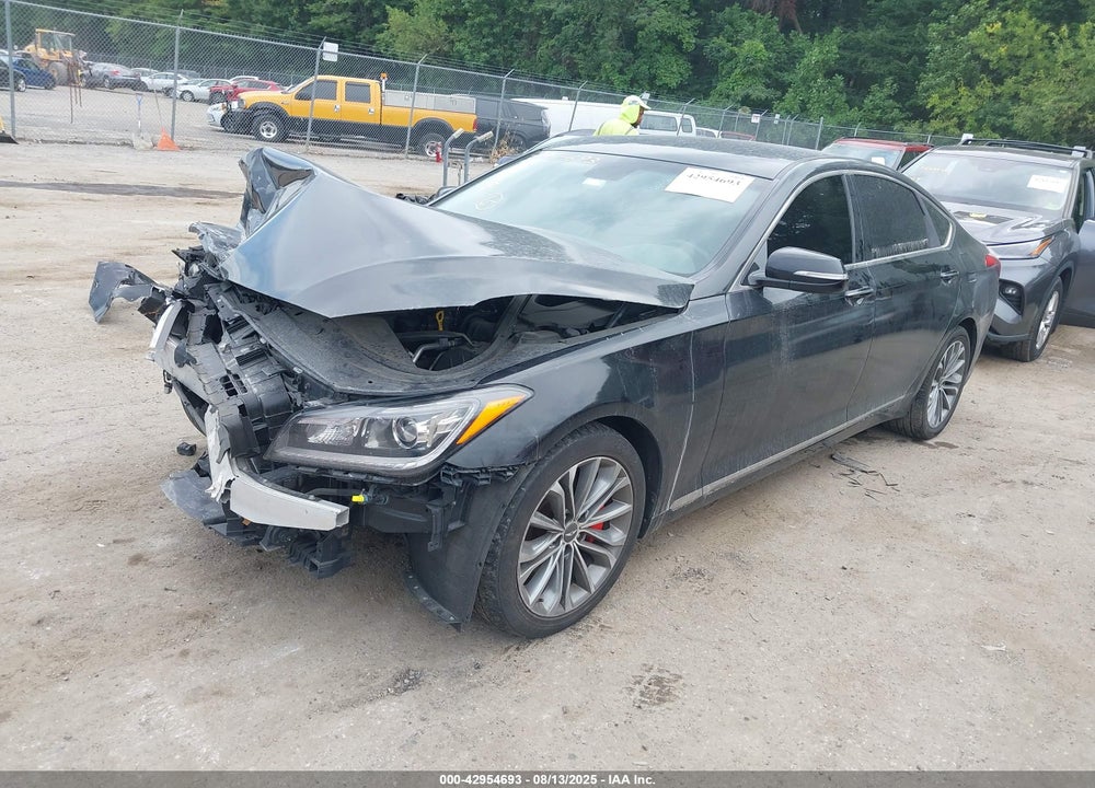 2016 HYUNDAI GENESIS VIN: KMHGN4JE4GU140861