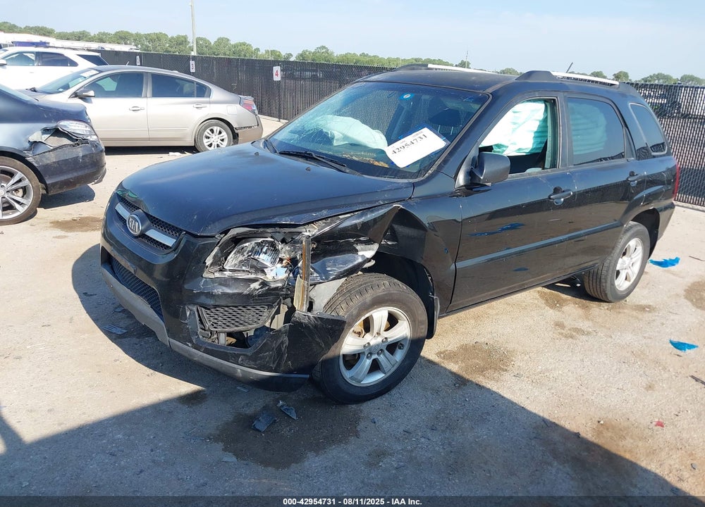 2009 KIA SPORTAGE VIN: KNDJF724397637299