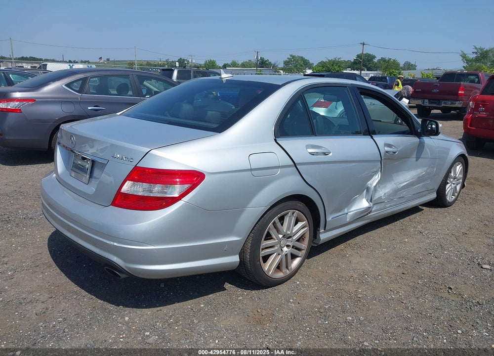 2009 MERCEDES-BENZ C CLASS VIN: WDDGF81X29R047665