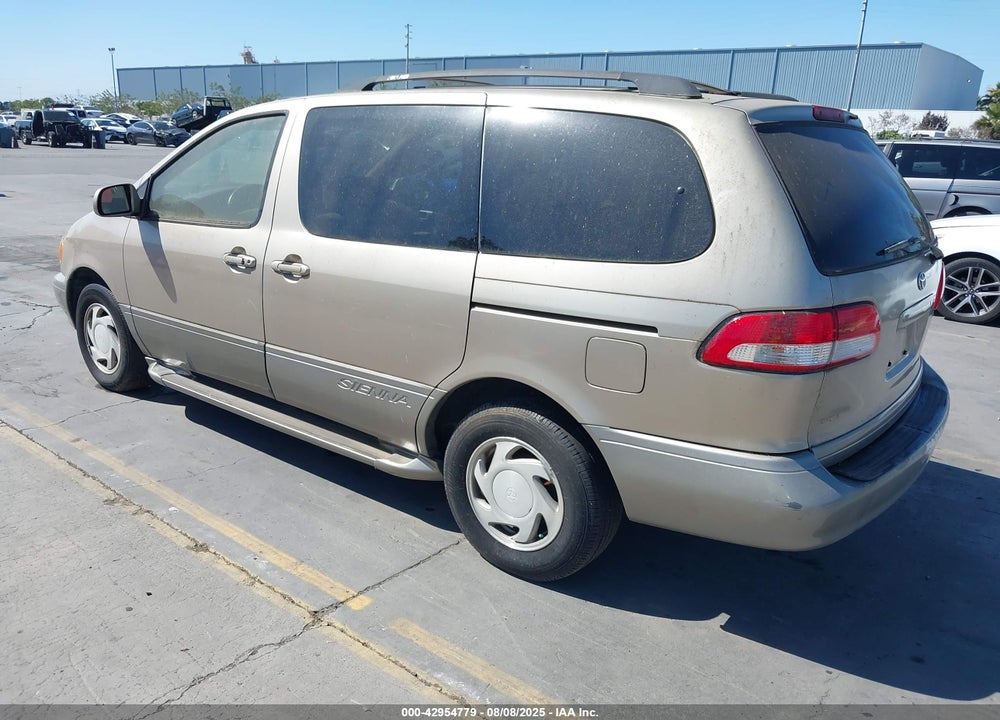 2002 TOYOTA SIENNA LE VIN: 4T3ZF13CX2U483514