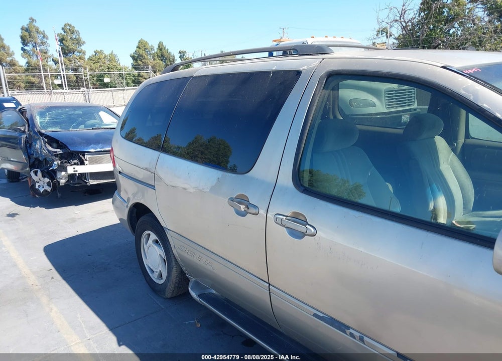 2002 TOYOTA SIENNA LE VIN: 4T3ZF13CX2U483514