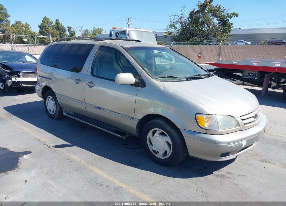 2002 TOYOTA SIENNA LE VIN: 4T3ZF13CX2U483514