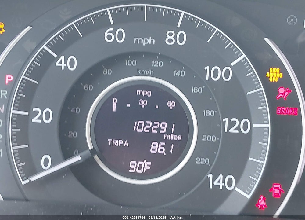 2013 HONDA CR-V VIN: 2HKRM4H55DH619074