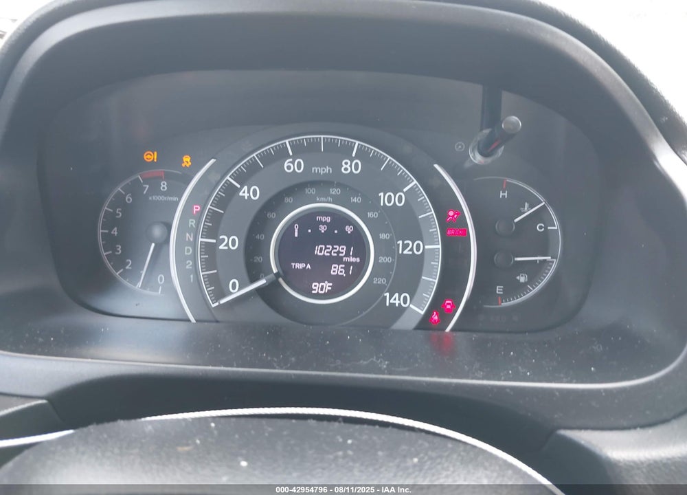 2013 HONDA CR-V VIN: 2HKRM4H55DH619074