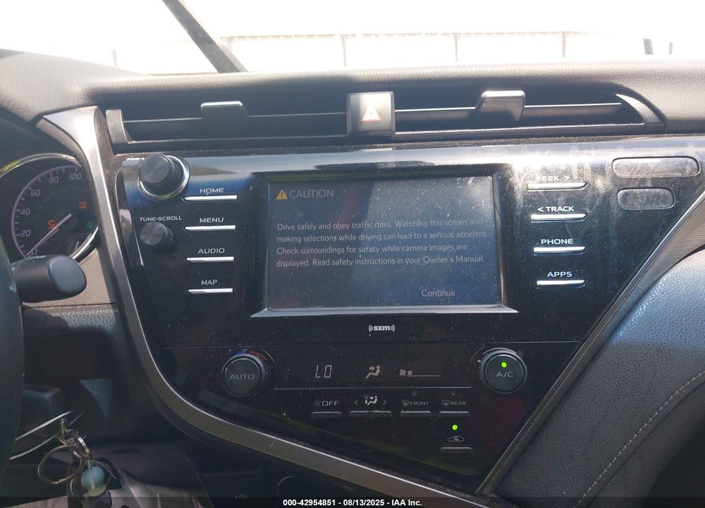 2020 TOYOTA CAMRY VIN: 4T1G11AK3LU990507