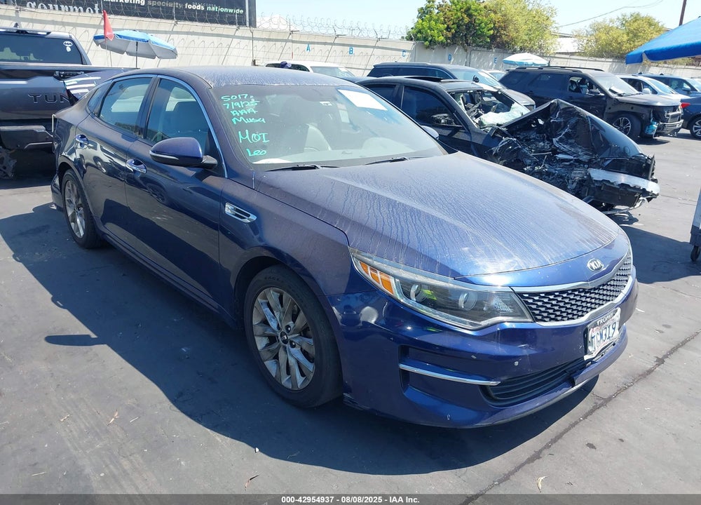 2016 KIA OPTIMA EX VIN: 5XXGU4L35GG016123
