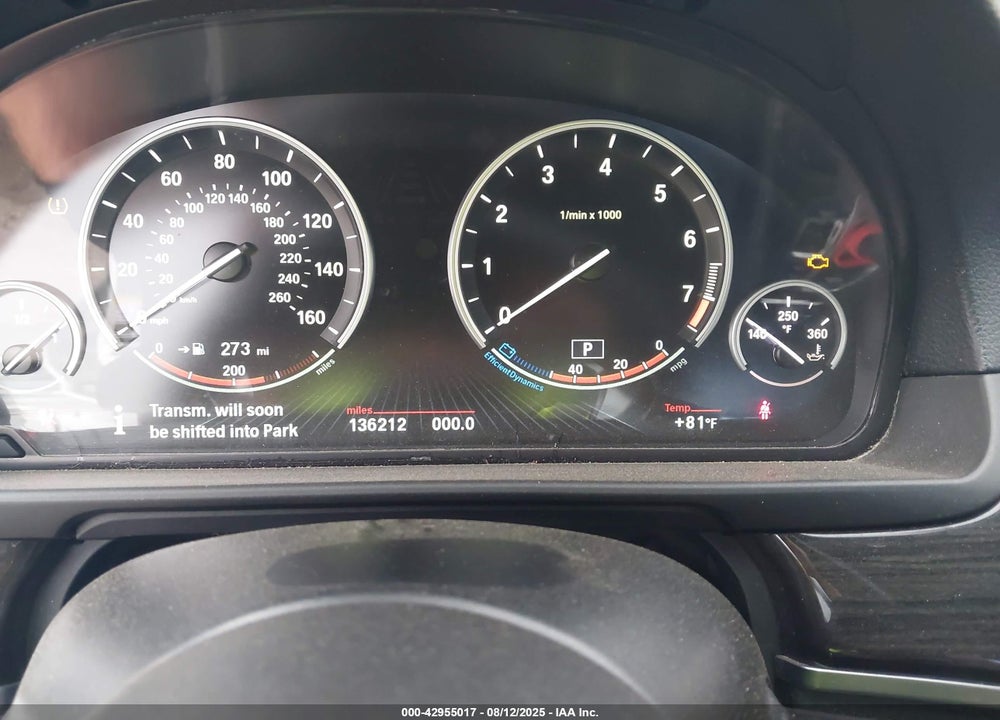 2014 BMW 5 SERIES VIN: WBAKP9C51ED692797