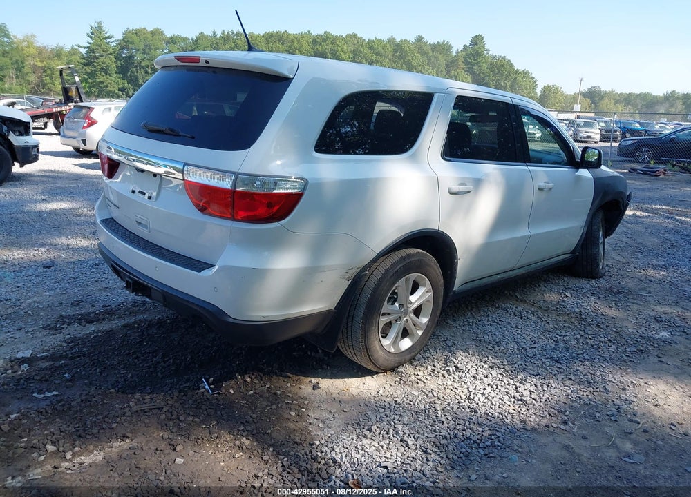 2013 DODGE DURANGO VIN: 1C4RDJAG0DC658595