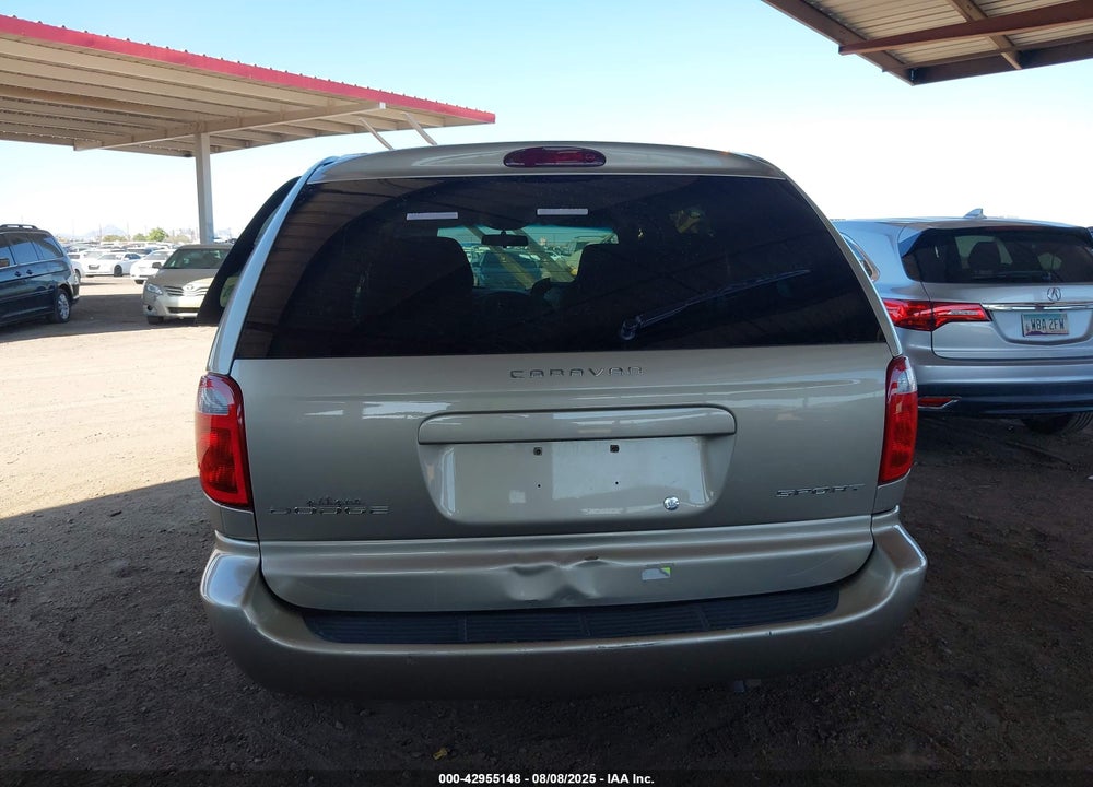 2002 DODGE CARAVAN SPORT VIN: 1B4GP45312B590055