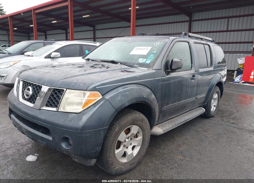 2006 NISSAN PATHFINDER SE VIN: 5N1AR18W86C629176