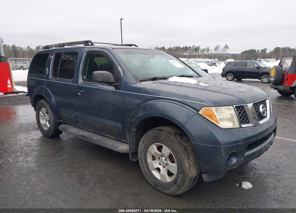 2006 NISSAN PATHFINDER SE VIN: 5N1AR18W86C629176
