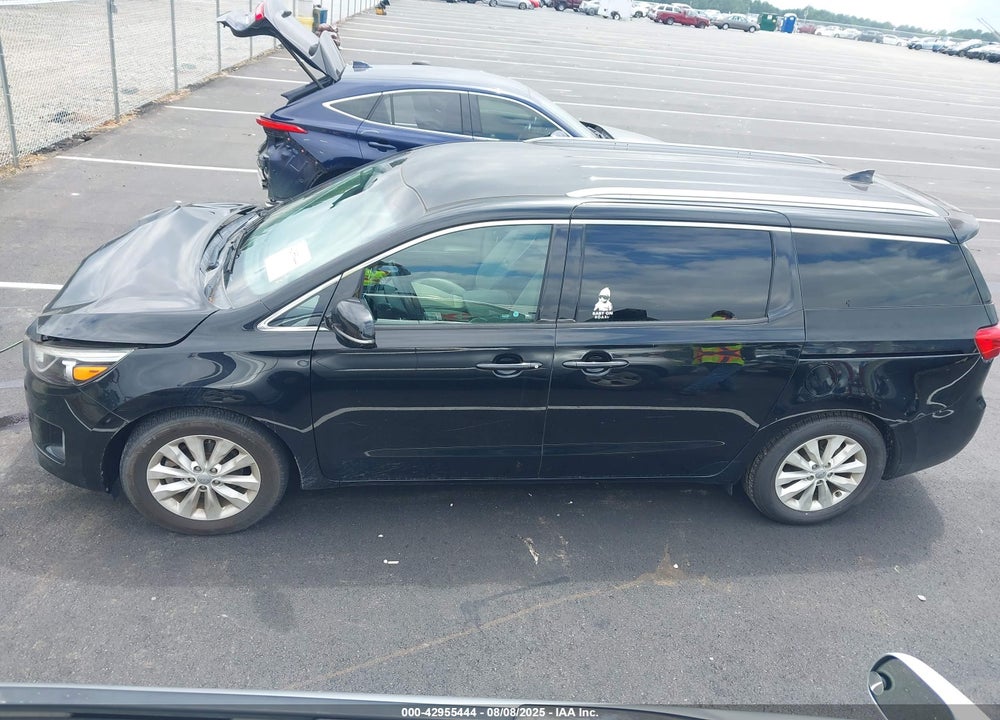 2016 KIA SEDONA EX VIN: KNDMC5C16G6181137