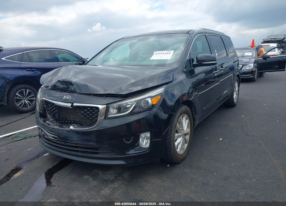 2016 KIA SEDONA EX VIN: KNDMC5C16G6181137