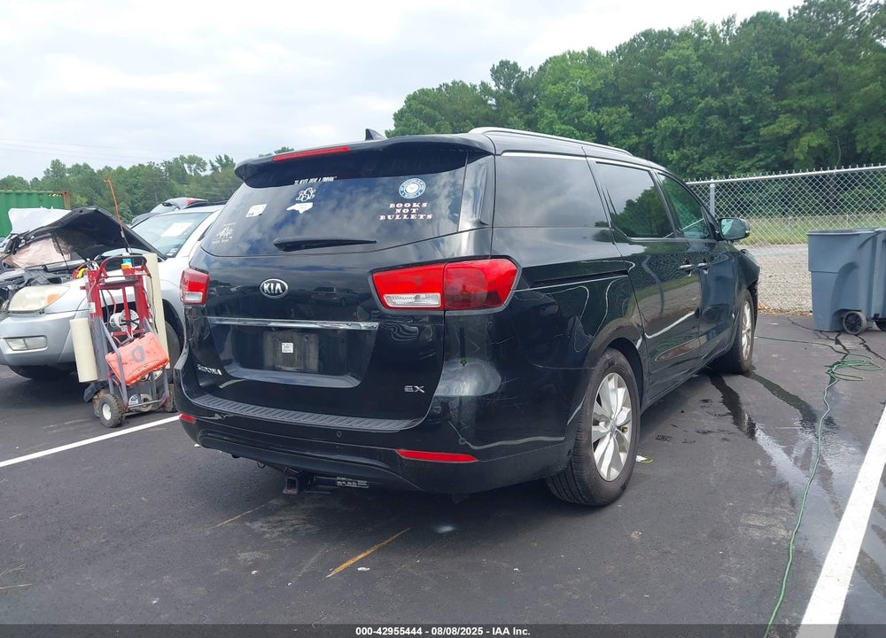 2016 KIA SEDONA EX VIN: KNDMC5C16G6181137