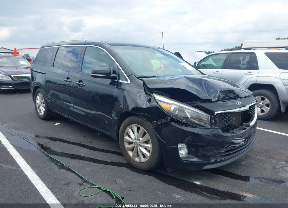 2016 KIA SEDONA EX VIN: KNDMC5C16G6181137