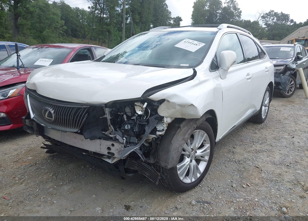 2012 LEXUS RX 450H VIN: JTJBC1BA4C2426405